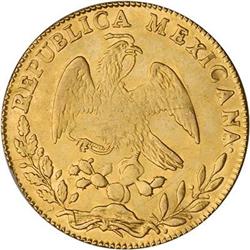 Mexico. Republic, 1848/7 Almost Uncirculated