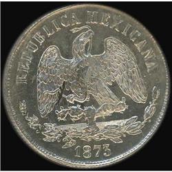 Mexico. Republic, Peso, 1873 P Uncirculated