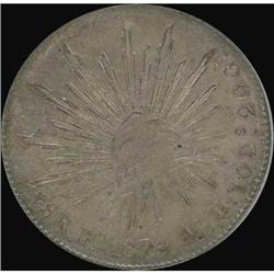 Mexico. Republic, 8 Reales, 1874 MH Choice Uncirculated