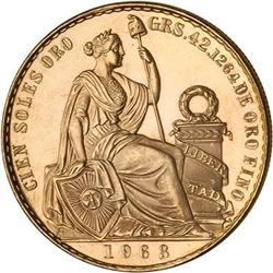 Peru. Republic, 1963 Uncirculated