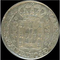 Portugal. Joao as Prince Regent, , 400 Reis, 1814