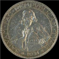 San Marino. Republic, 20 Lire, 1931 R EF/AU