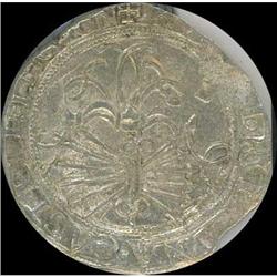 Spain. Ferdinand & Isabella, 4 Reales, No Date EF
