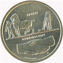 Switzerland. Confederation, 5 Francs, 1939 Unc.