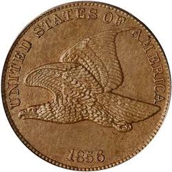 1856 Flying Eagle Cent PCGS PR63