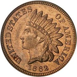 1862 Indian Head Cent PCGS MS64
