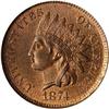 Image 1 : 1874 Indian Head Cent PCGS MS65 RB
