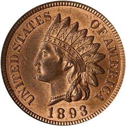 1893 Indian Head Cent PCGS MS64 RB