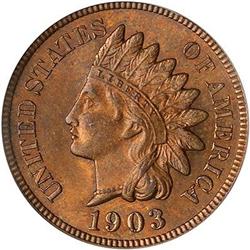 1903 Indian Head Cent PCGS MS64 RB