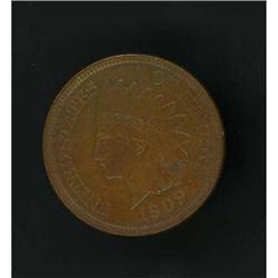 1909-S Indian Head 1C RAW