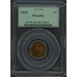 1895 Indian Head Cent PCGS PF64 RD