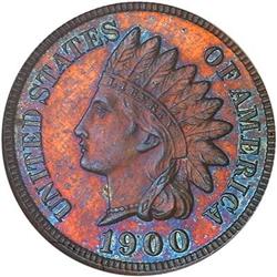 1900 Indian Head 1C NGC PF63 BN