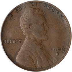 1909-S Lincoln 1C. VDB PCGS VF25