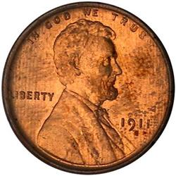 1911-S Lincoln 1C PCGS MS66 RD