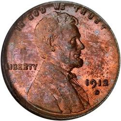 1912-D Lincoln 1C NGC MS64 BN