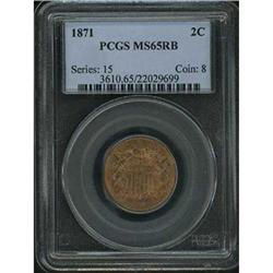 1923 Lincoln Cent NGC MS66 RD