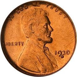 1930-D Lincoln Cent NGC MS67 RD
