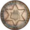 Image 1 : 1861 Silver 3C PCGS MS64