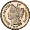 Image 1 : 1866 Nickel Three Cents PCGS PR65 DCAM