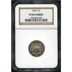 1871 Nickel Three Cents NGC PF66