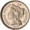 Image 1 : 1873 Nickel 3C. Closed 3. NGC PF66 CAM