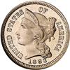 Image 1 : 1883 Nickel 3C NGC PF67 STAR