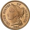 Image 1 : 1884 Nickel Three Cents PCGS PR67 CAM