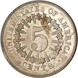 1866 Shield Nickel