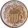 Image 1 : 1869 Shield Nickel PCGS PR66 CAM