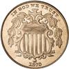 Image 1 : 1870 Shield Nickel PCGS PR65 CAM