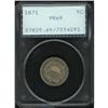 Image 1 : 1871 Shield 5C PCGS PF65