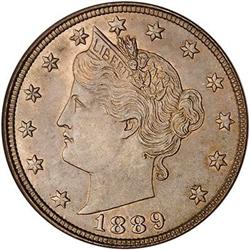 1889 Liberty Nickel NGC MS65
