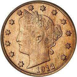 1912 Liberty Nickel PCGS MS65