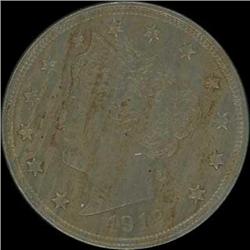 1912-D Liberty Nickel