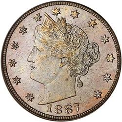 1887 Liberty Nickel PCGS PR66 CAM