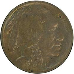 1913-D Buffalo Nickel. Type 1 RAW