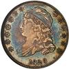 Image 1 : 1828 Capped Bust 10C. Small date JR-1 NGC AU53