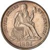 Image 1 : 1884 Liberty Seated Dime PCGS PR65CAM