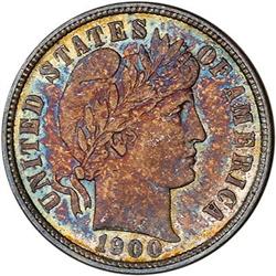 1900 Barber Dime