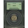 Image 1 : 1901 Barber Dime PCGS MS62