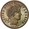 Image 1 : 1897 Barber Dime PCGS PR65