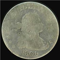 1806 Draped Bust 25C RAW