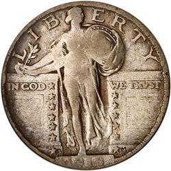 1918/7-S 25C PCGS F15