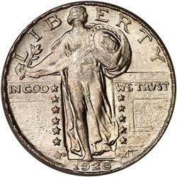 1926-D Liberty Standing 25C PCGS MS64