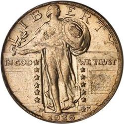1926-D Liberty Standing Quarter Dollar PCGS MS63