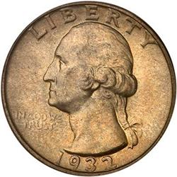 1932-D Washington Quarter Dollar PCGS MS64