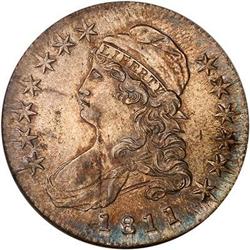 1811 Capped Bust 50C Small 8 NGC MS64