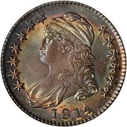 1814 Capped Bust Half Dollar NGC MS63