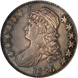 1825 Capped Bust Half Dollar NGC MS62
