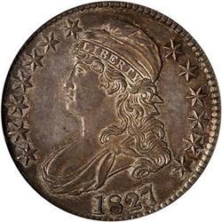 1827/6 Capped Bust Half Dollar O-101 NGC AU58